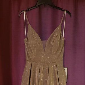 Gold Formal Dress